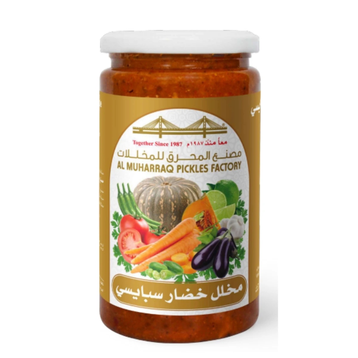 مخلل خضار سبايسي